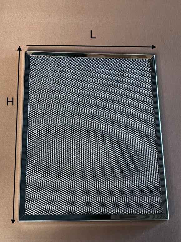 FILTRE MAILLE INOX L 490 X H 400 X E 25 – Trouve ton filtres